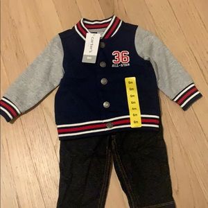 Carters 6 month jacket & pants